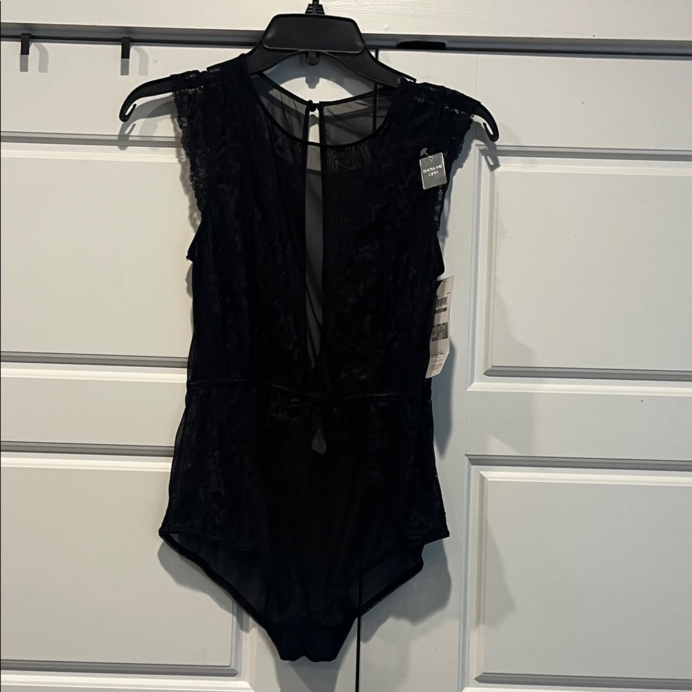 Marilyn Monroe Black Lace Chemise